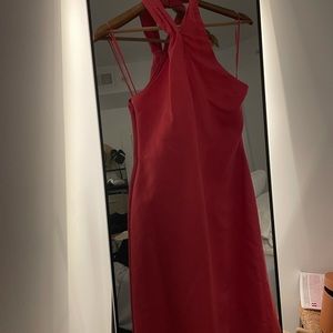 Halter Neck Pink Sundress size 4 Banana Republic